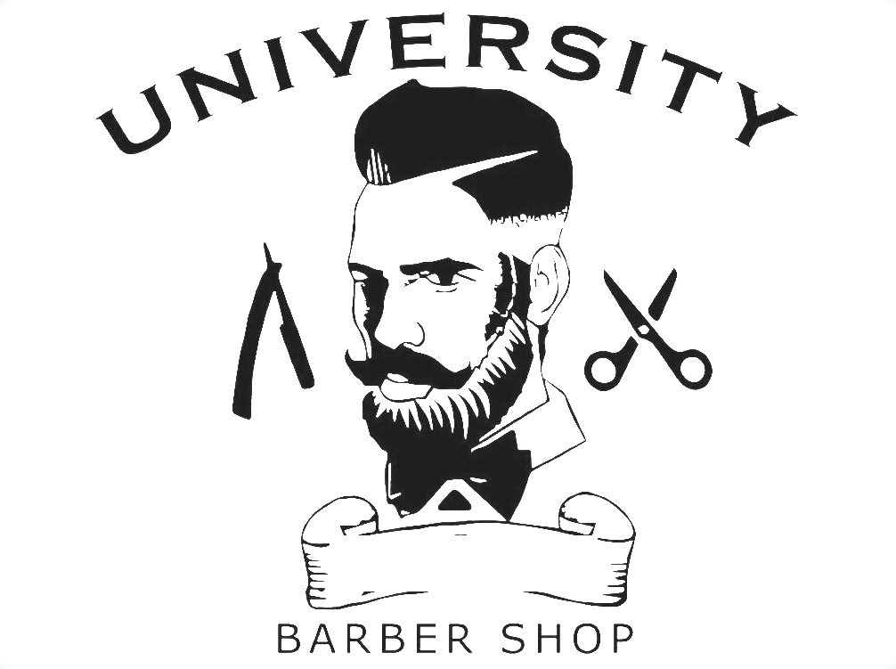 University Barbershop crest