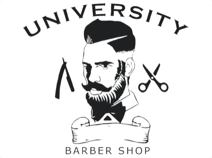University Barbershop crest